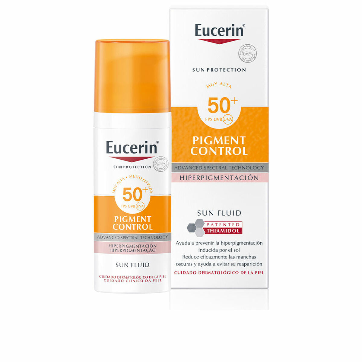 

Солнцезащитный флюид против пигментных пятен Eucerin Sun Protection SPF 50+ 50 мл