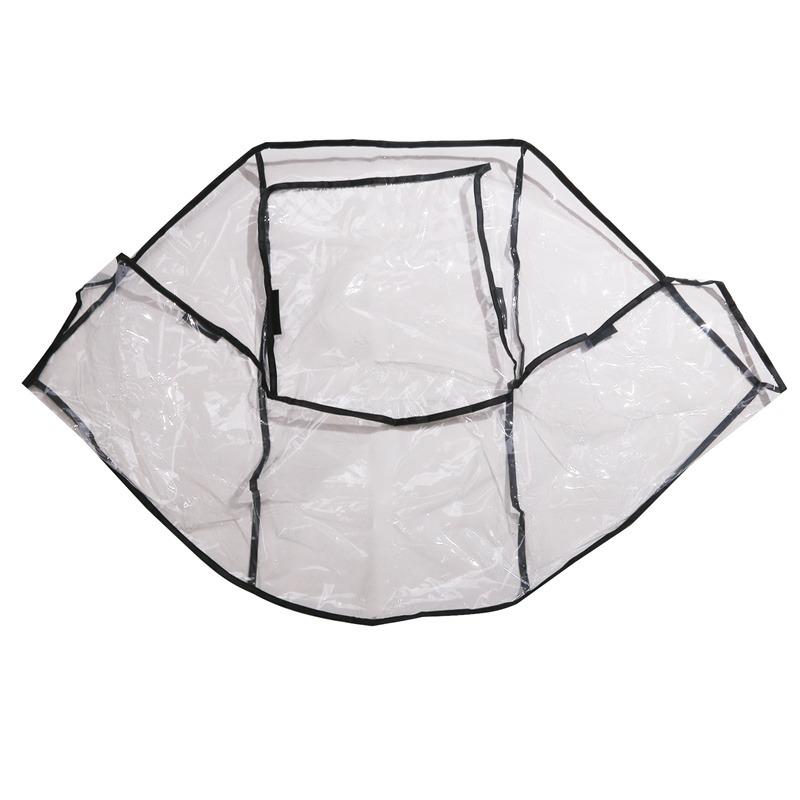 Universal Stroller Rain Cover Baby Car Weather Wind Sun Shield Transparent Breathable Trolley Umbrella Raincoat Accessories 2025
