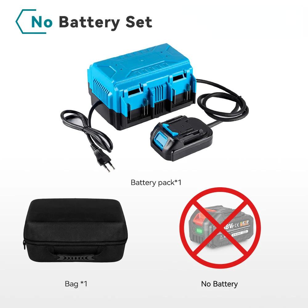 Yofidra 2 IN 1 Battery Backpack Portable Power Supply&Charger. 4 Charging Port,4X RUN TIME,fit for 18-20V Battery