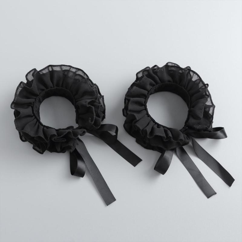 Elegant Arm Cuffs Comfortable Elastic Bowknot Wrist Cuffs Sleeves For Outfit Enhancer Women Armwear Decorative Accessory