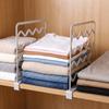 4Pcs Durable Shelf Dividers Adjustable Cabinet Drawer Divider Wardrobe Partition Board Wardrobe