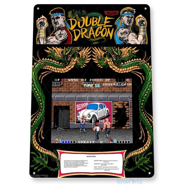 Metallschild im Vintage-Stil 20x30cm