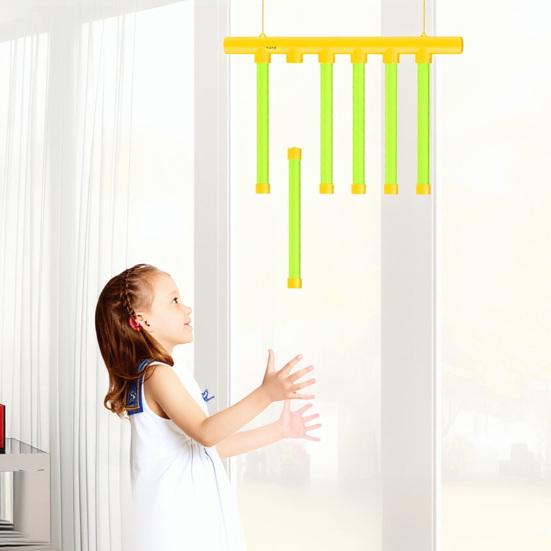 Schnelles Reaktionsspiel mit Fangstäben Hand-Auge-Koordination Spielzeug für Kinder Erwachsene 3 Geschwindigkeitsstufen Interaktives Fokus-Training Lustiges Partyspiel