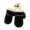 Fleece-Lined Pet Snow Boots: Soft-Soled, Non-Slip, Warm Slippers for Dogs