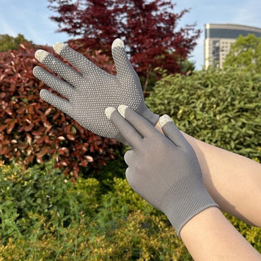 Antislip Yoga Antislip Gloves Breathable Cycling Gloves New Pilates Sports Fishing Gloves  Unisex