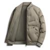 Herren- und Damen-Kurzjacke mit Baseballkragen aus Baumwolle, Herbst und Winter, Business Casual, Dicke Baseballjacke, Herren-Warme Baumwolljacke