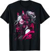 Kitsune Cyberpunk Aesthetic Techwear T-Shirt - Anime Manga Style