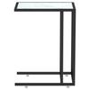 Vidaxl Computer Side Table, White Marble, 50X35X65 Cm