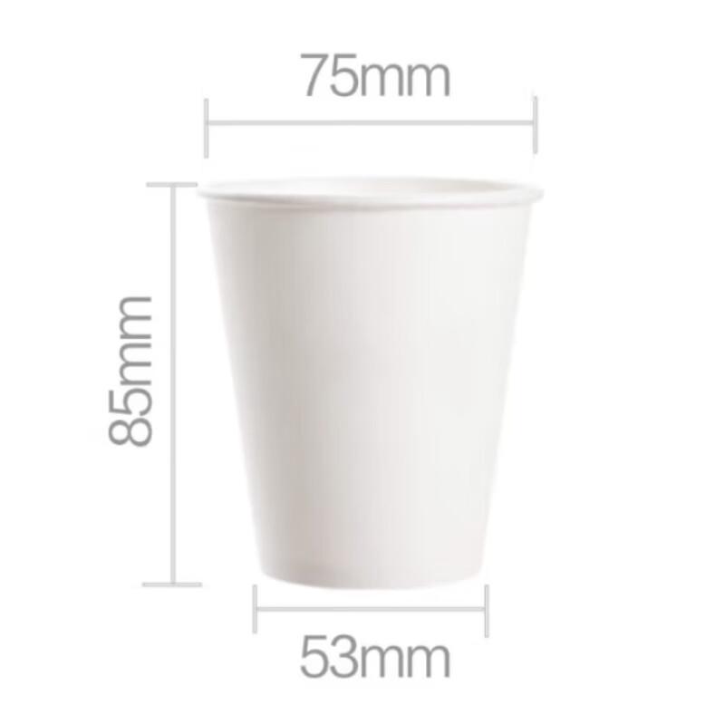 Xinkai Custom Logo 9oz Thickened Bamboo Fiber Paper Cups
