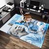 [1pc Erling Haaland Office Chair Carpet] Digital Printed Area Rug for Home & Game Room Use, Soft Indoor Sofa Chair Mat