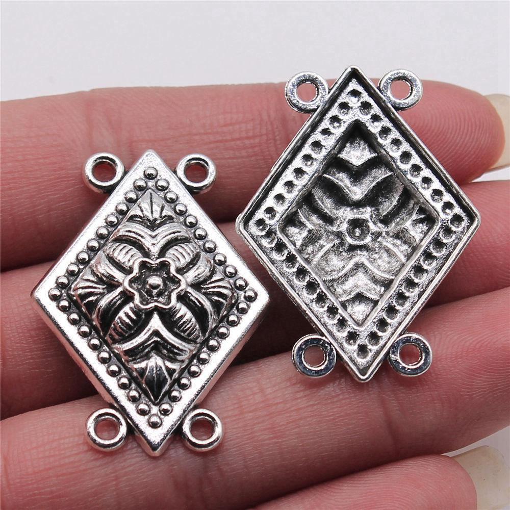 Accessories Parts Four-Hole Necklace Connector Wedding Jewelry Findings TA023