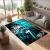 Cristiano Ronaldo Printed Flannel Area Rug Non Slip Soft Polyester Floor Carpet Indoor Decor Mat for Bedroom Living Room Sofa
