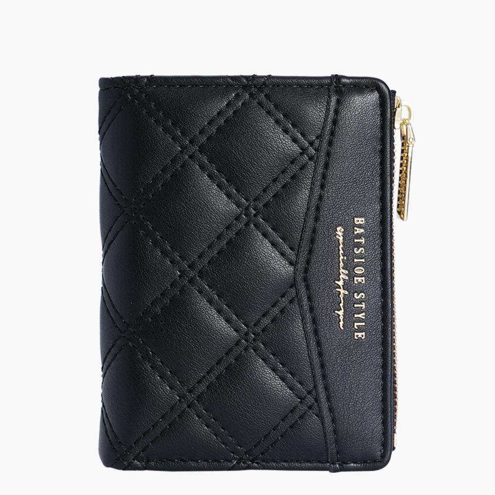

New PU Embroidered Wallet for Women Ladies Coin Purses PU Leather Zipper Credit Card Holder Clutch Money Bag Pocket