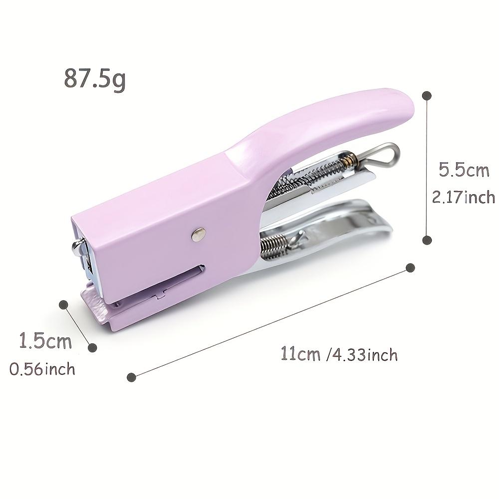 Small And Exquisite Manual Metal Hand-Held Stapler for Macaron