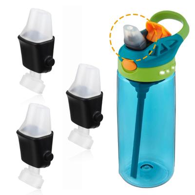 Silicone Nozzle for Replacement Spout Kids Water Bottle Self-Sealing Leak-Proof Mouthpiece BPA-Free 14oz/20oz