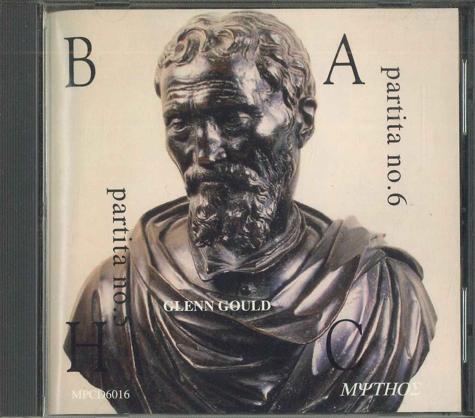 

CD BACH - Partitas Nos 5, 6 : Gould MPCD6016 SONY CLASSICAL 1960 Japan Classical Used
