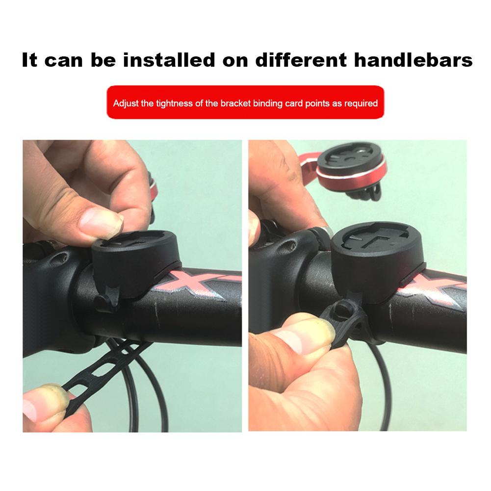 MTB Road Bike Stopwatch Bracket Universal Bicycle Saddle Lamp Mount Bicycle Tail Light Saddle Support for Bicycle Tube 12-35mm