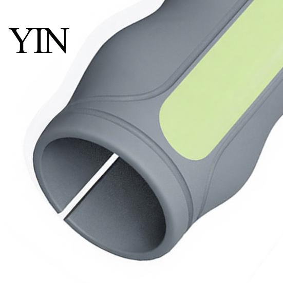 Bathroom Grip Sleeve Silicone Handrail Cover for Seniors, Glow-in-the-dark Elderly Grab Bar Cushioned Sleeve, Anti-slip Handle Wrap Home Stairway