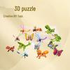 3D Insect Puzzle: Handmade Paper Educational Toy for Kids