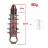 MoDi Penis Extender Sleeve Reusable Dildo Cover Delay Ejaculation Penis Massage Erotic Toys