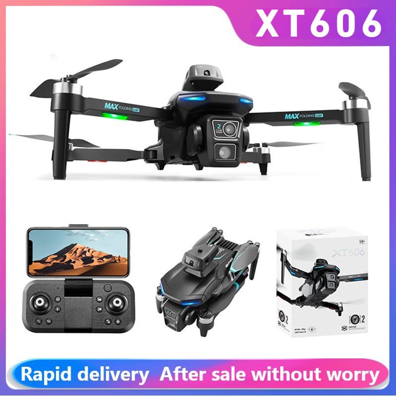 2026 XT606 Dron 8k Profesjonalny 4K HD Kamera z 5G Fotografią Powietrzną Bezszczotkowy 360° Inteligentne Omijanie Przeszkód Składany Kopter