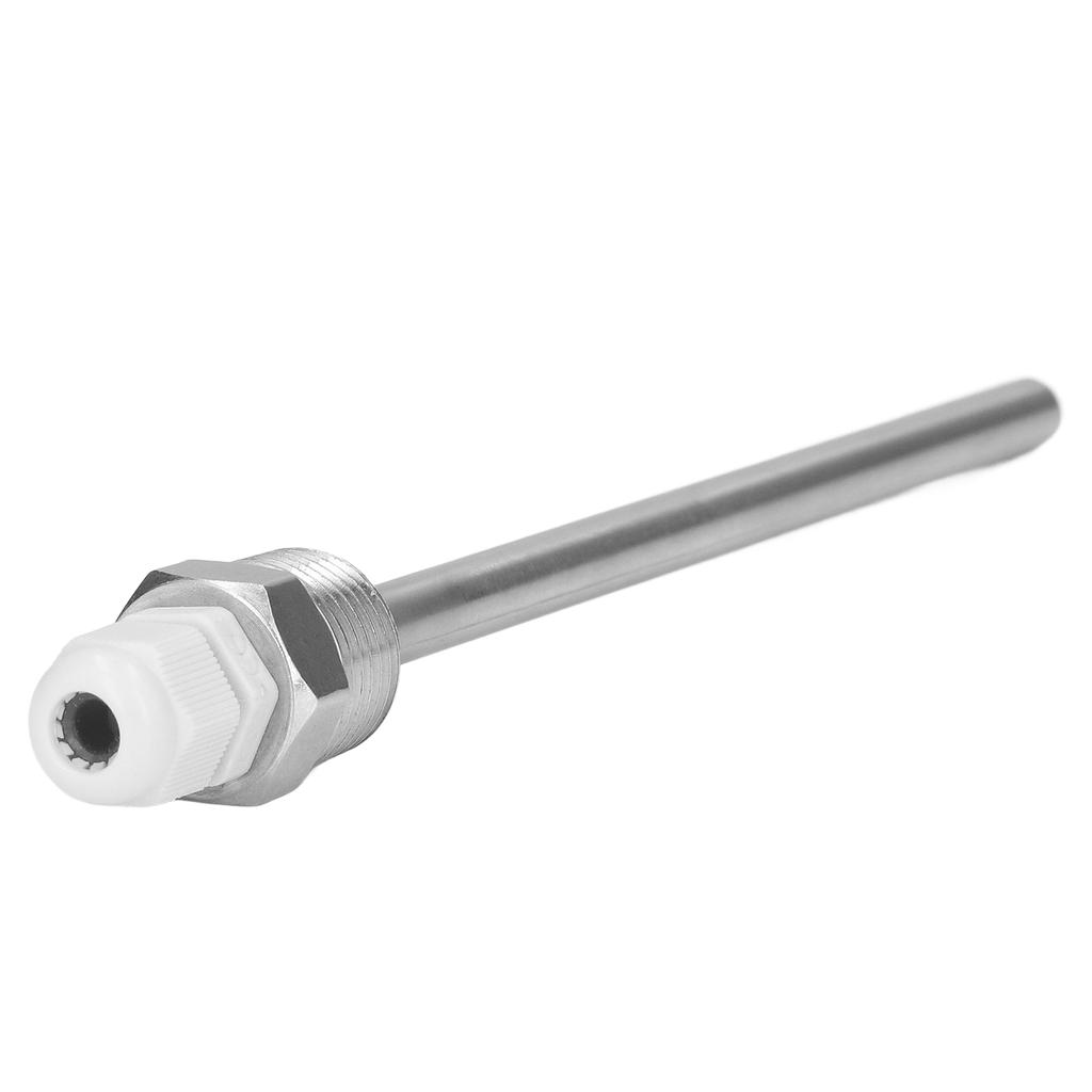 Temperature Sensor Thermowell Stainless Steel Solar Accessories IP68 Waterproof 164mm