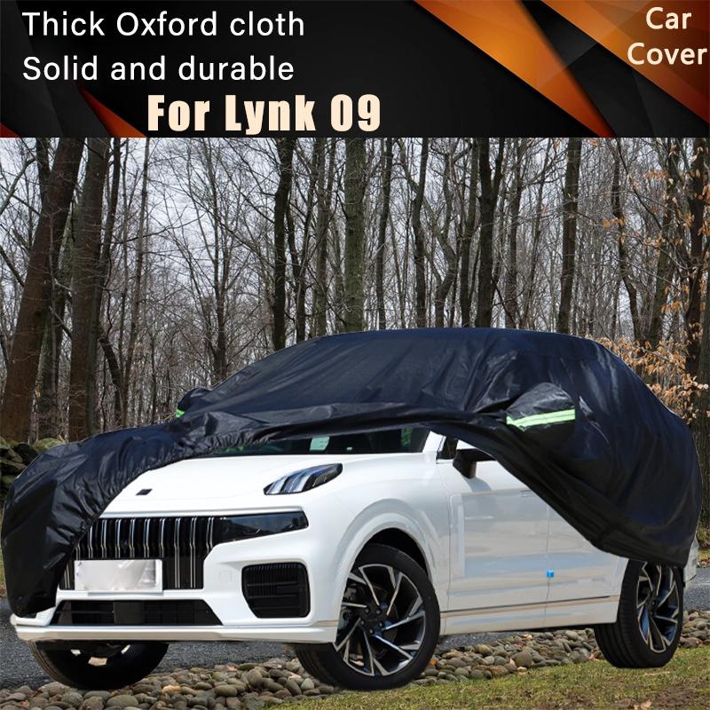 For Lynk 09 Car Full Outer Covers Outdoor Waterproof Dustproof Sun Rain Snow Protection Exterior Car Accessories
