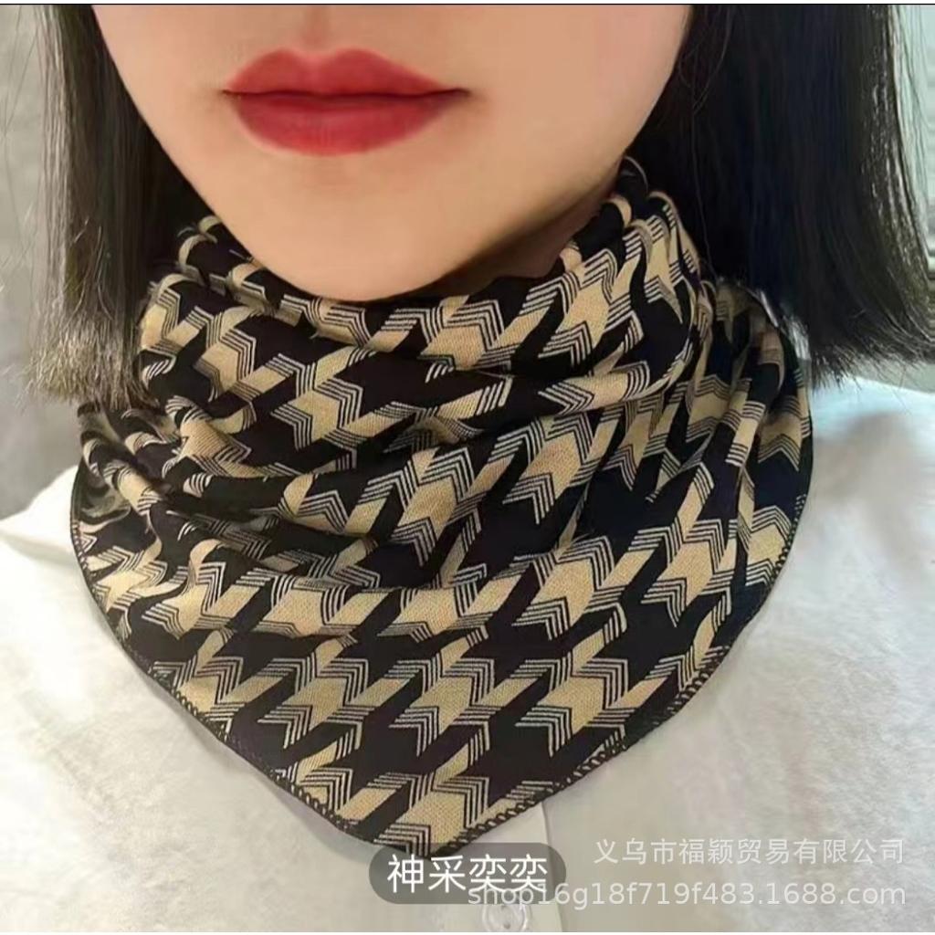 Schal Damen Dünner Winterschal Dreiecksschal Halswirbelsäule Nackenbedeckung Vielseitig Warm Mode Falscher Kragen