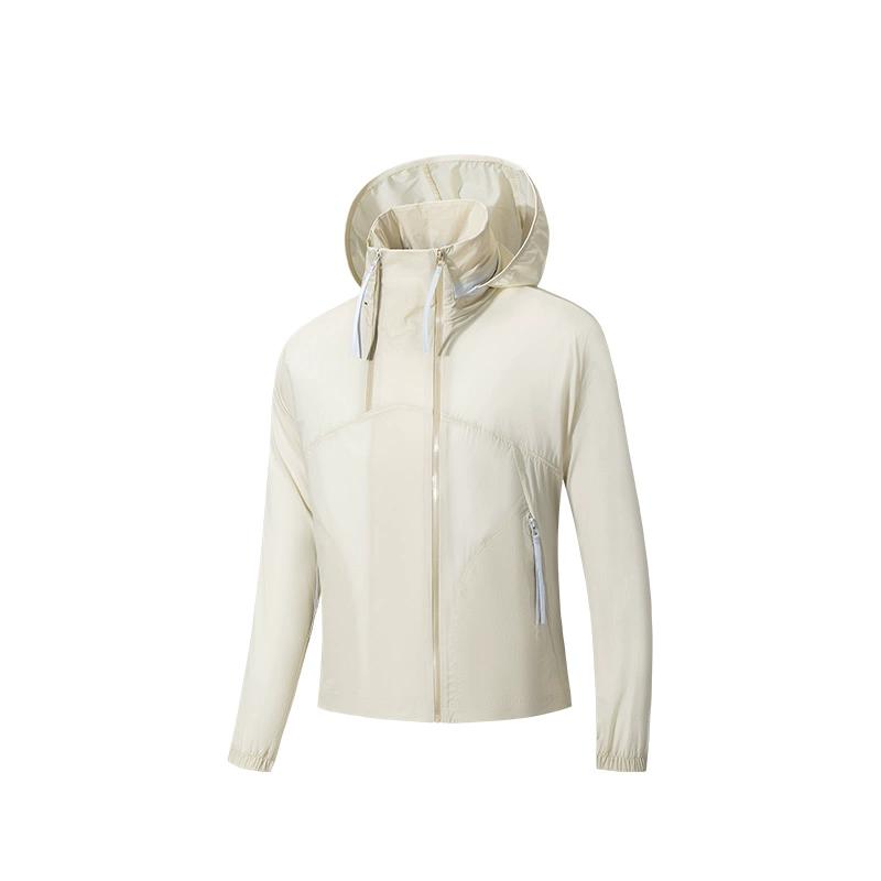 Anta Champion Outdoor Travel Series Solid Color Hooded Zipper Versatile Casual Sports Jacket Women Jacket 162530613-3