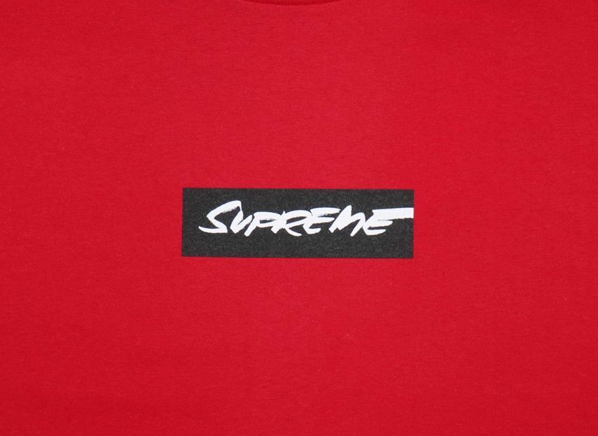 Supreme Futura Box Logo Tee Red