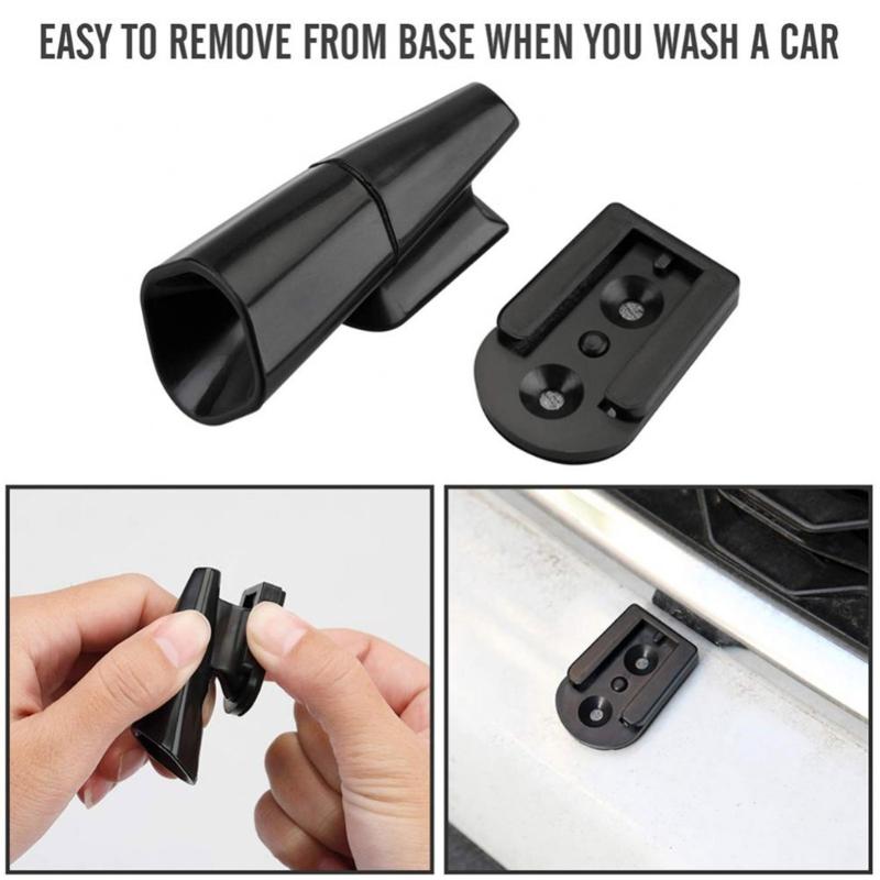 Outdoor Safety Car Whistle Physical Ultrasonic Animal Siren Deer Repellers Motorcycles Trucks Alert Device Alarm Tool 2x