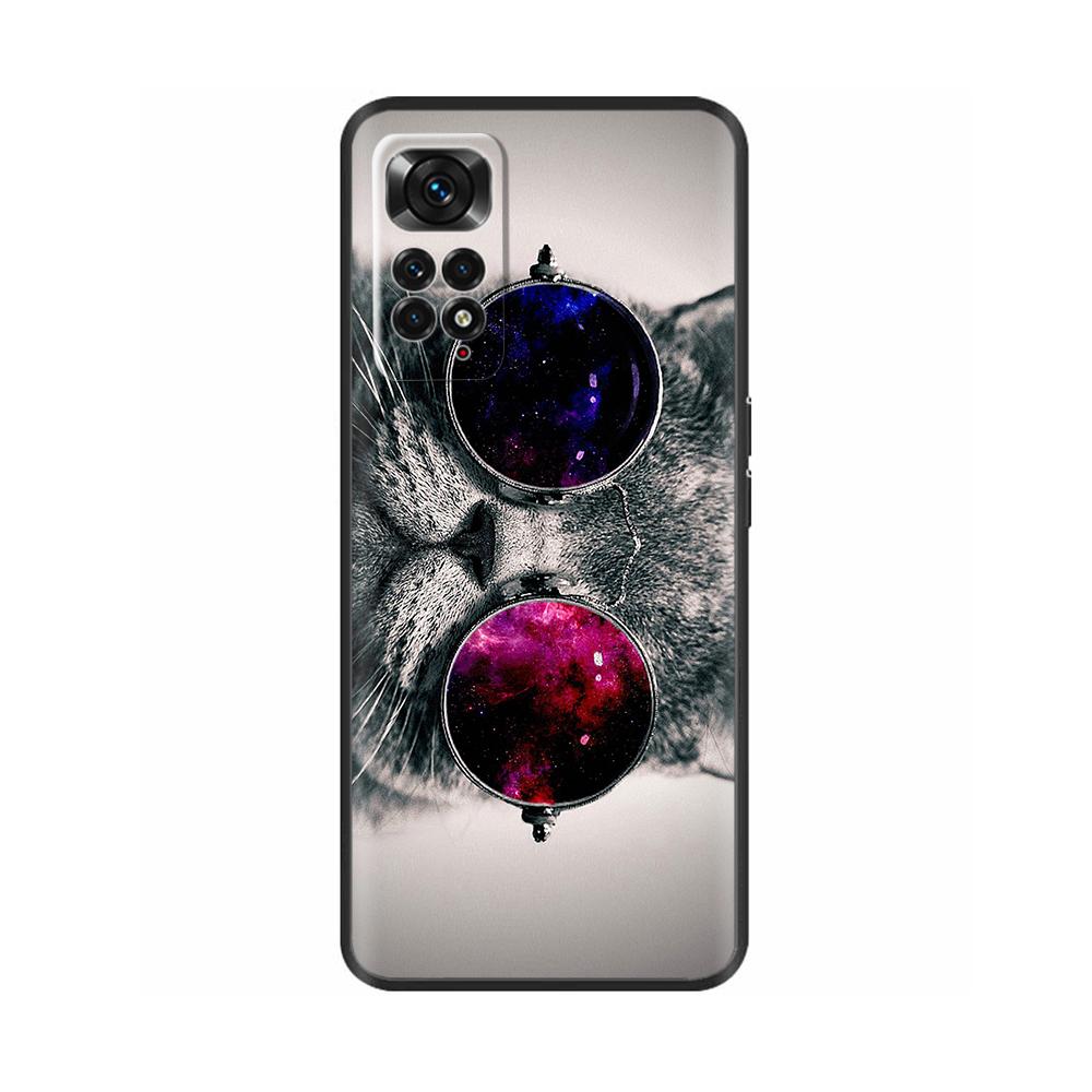 For Redmi Note 11s 11 Pro Case Soft Silicone Protection Back Covers For Xiaomi Redmi Note 11 11Pro Cases Note11 TPU Black Bumper