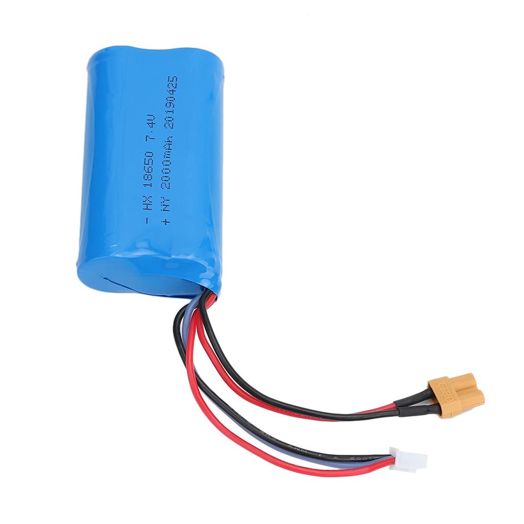 RC Car Lithium Battery, RC Car Lithium Battery Accessory Replacement for Excavator Engineering Vehicle