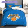 Set Copripiumino Trapuntato con Fantasia New York Knicks Decorazione per la Casa Regalo (1 * copripiumino + 2 * federe senza imbottitura).xwn