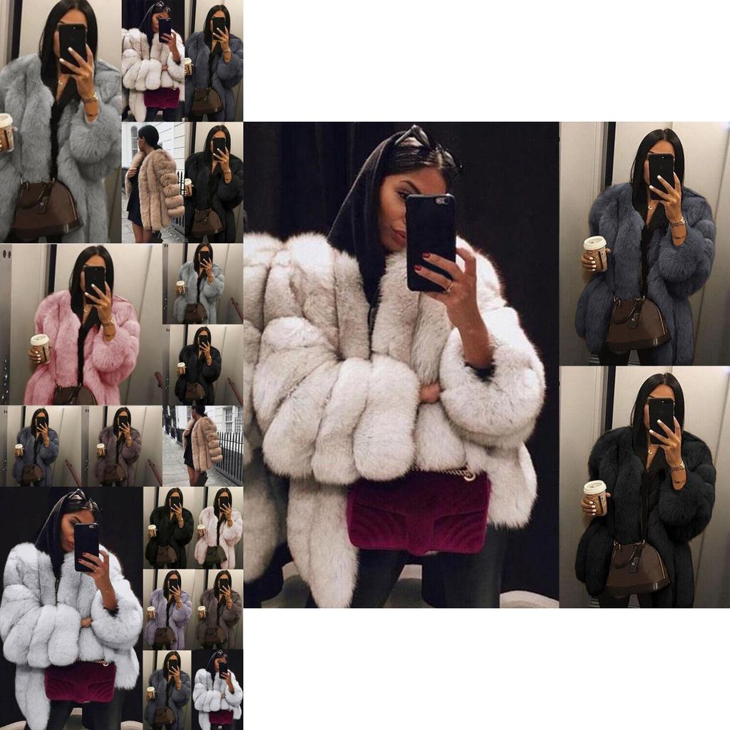 Kuschelige Teddybär Flauschjacke für Damen mit weichem Kunstfell und warmem Winterkomfort