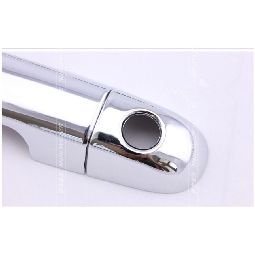 FUNDUOO For KIA Soul 2011 2012 2013 Facelift Model New Chrome Car Door Handle Cover Trim Sticker Free