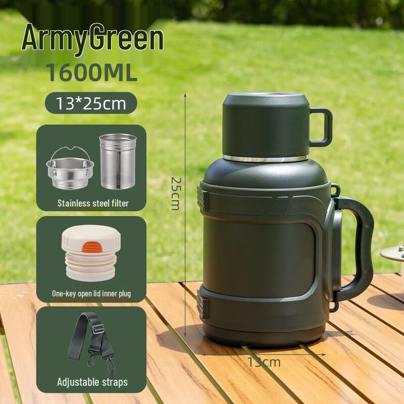 Shangqi Large Capacity Outdoor Insulated Water Bottle