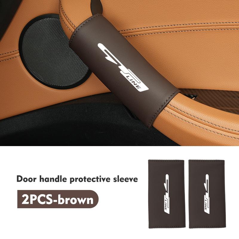 NAQF7 For KIA Car Handle Protective Cover Roof Handle Covers Auto Interior Accessories K5 K2 Optima Soul Spectra Niro Cadenza Sephia