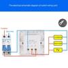 86x86mm Hotel Card Electric Switches Push Button Insert Electrical Power Control Panel with 3 Cards