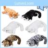 Rolling Cat Plush Toy With Music And Sound For Kids Playroom Entertainment