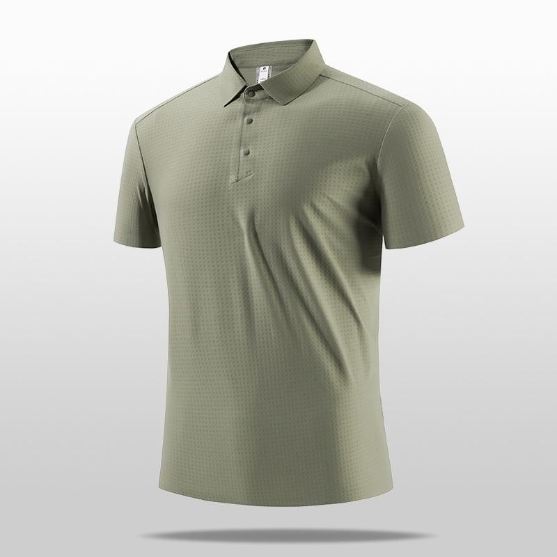 Men s Quick-Dry Short-Sleeved Polo for Hiking & Running 4XL