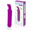 Bullet Vibrator - HAPPY RABBIT - Magenta - 12 Vibration Modes - Soft Silicone - Waterproof