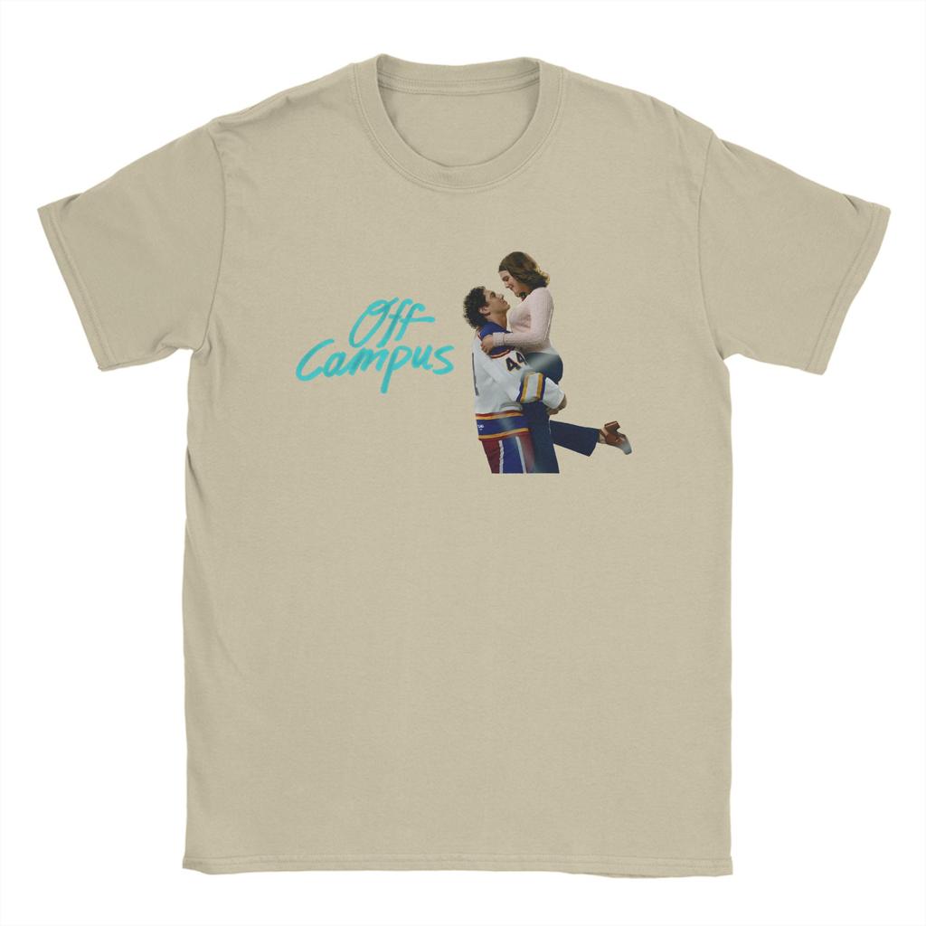 T-shirt da Film Fuori dal Campus per Unisex Unisex Hockey Rounisexce Casual 100% Cotone T-shirt Girocollo Manica Corta Abbigliamento Estivo