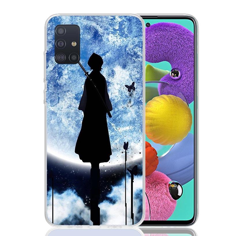 Bleach Kuchiki Rukia Phone Case For Samsung Galaxy A52 A32 A22 A12 A02S A50S A30S A51 A31 AA71 Note 20 Ultra 10 S10 Plus Galaxy