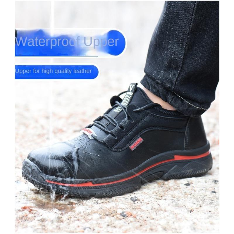 Isolierte Schuhe Ölbeständige Sicherheitsschuhe Stahl Baotou Anti-Smashing und pannensichere Arbeitsversicherungsschuhe