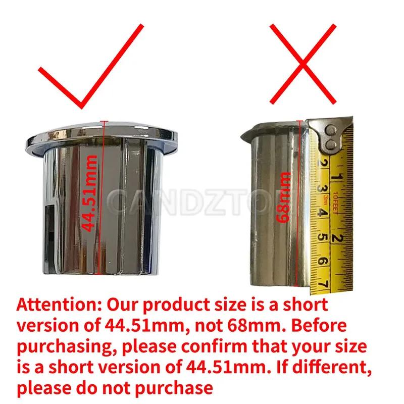 

For Roca AH0001800R Dual Flush Push Button Threaded Push Rods Short Body D2D Chrome New Style