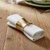 6PCS Metal Western-style Napkin Buckle Modern Festive Napkin Buckle Napkin Loops  Restaurant