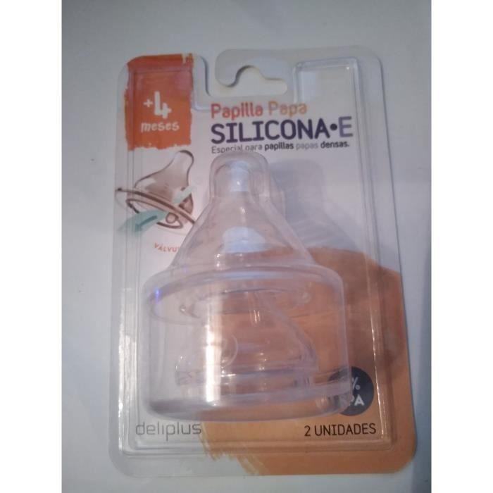 Lot de 2 tétines en Silicone