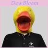 Adorable Large Beaked Yellow Duck Head Mask For Fun Halloween Party Decorations