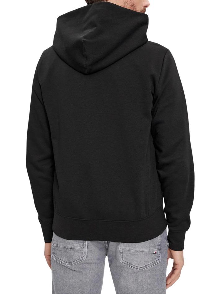 TOMMY HILFIGER Men's Black Hoodie, Size XL